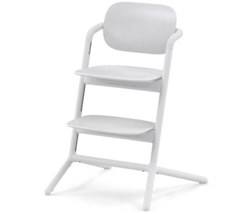 Cybex Lemo Krzesełko do Karmienia 3w1 +  Komfortowa Wkładka All White