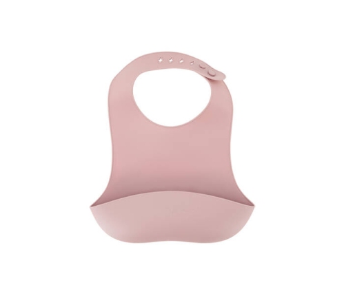 MoMi AMI Zestaw Silikonowych Naczyń dla Dzieci Różowy