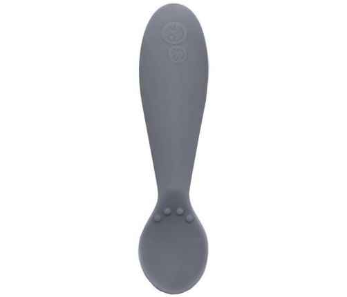 EZPZ Komplet Pierwszych Naczyń Silikonowych First Foods Set Szary