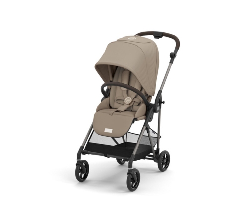 Cybex Melio Almond Beige + Cloud G I-Size Bērnu rati 3in1
