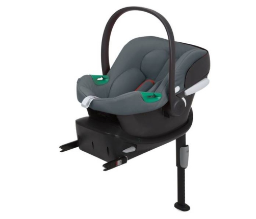 Cybex Aton B2 i-Size Steel Grey Детское автокресло 0-13 кг + Isofix Base One