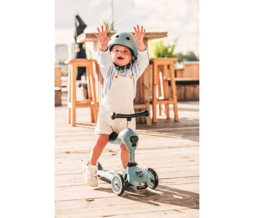 Skrejritenis Bērniem ar sēdekli Scootandride Highwaykick 2in1 Steel