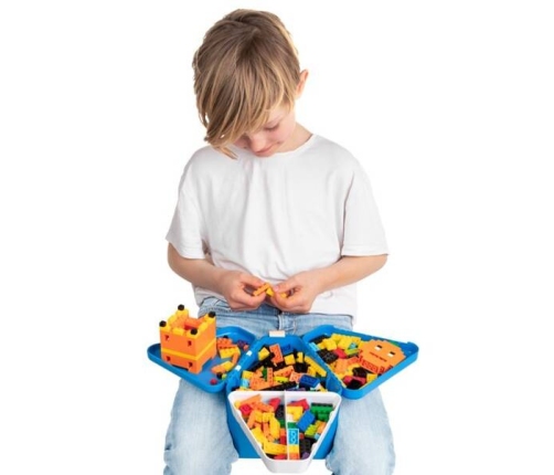 Trunki TeeBee Pojemnik Na Zabawki Różowy