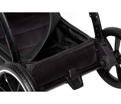 Muuvo Trick Jet Black Bērnu rati 2in1