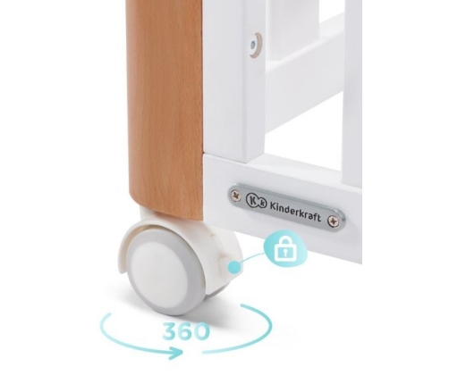 Kinderkraft Koya Łóżeczko Dostawne Kojec 4w1