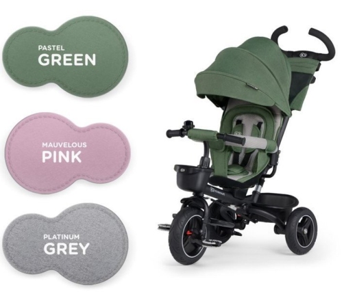 Kinderkraft Spinstep Rowerek Trójkołowy Pastel Green