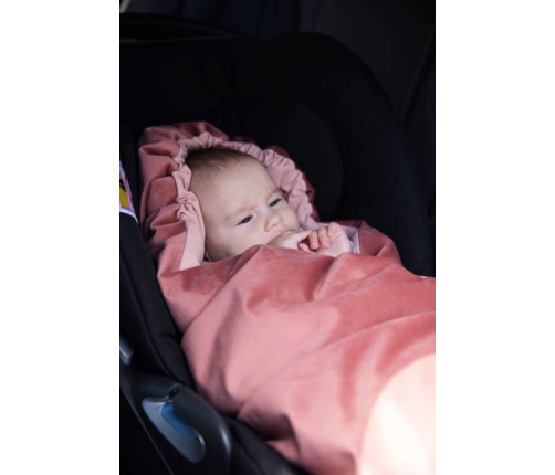 Piapimo Otulacz Do Fotelika Samochodowego i Gondoli Różowy