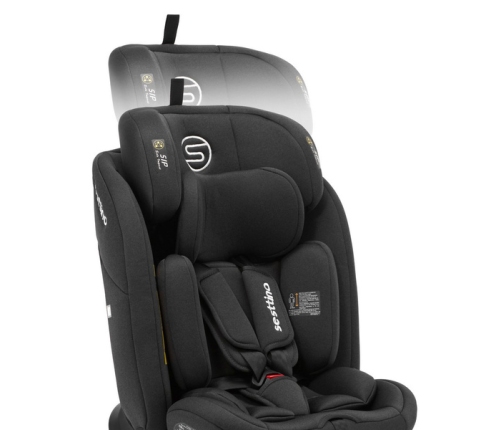 Sesttino Oktagon Pro Fotelik Samochodowy Black 0-36 kg
