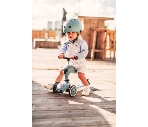 Skrejritenis Bērniem ar sēdekli Scootandride Highwaykick 2in1 Steel