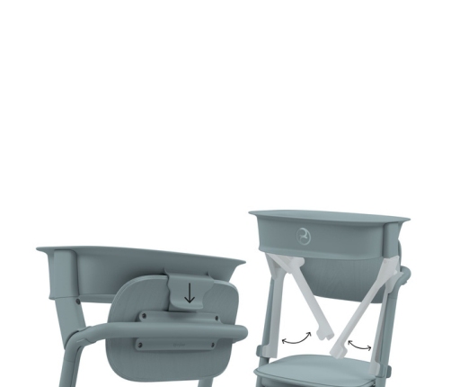 Augsto krēslu mācību tornis Cybex Lemo Stone Blue