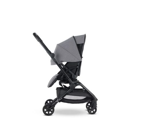 Mini by Easywalker Buggy Turn Kompaktowy Wózek Spacerowy z Obrotowym Siedziskiem 360 Soho Grey
