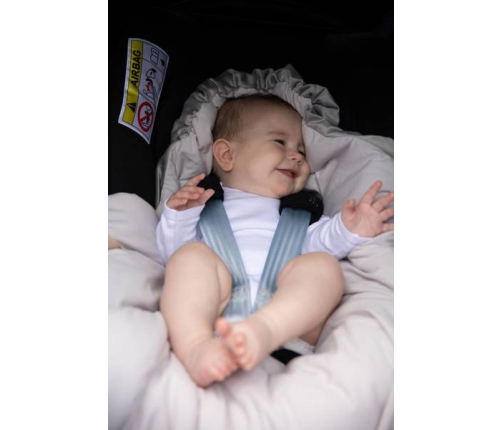 Piapimo Otulacz Do Fotelika Samochodowego i Gondoli Szary