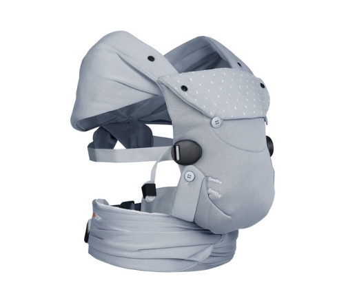 BeSafe Newborn Haven Nosidełko Dla Noworodków Jasny Szary