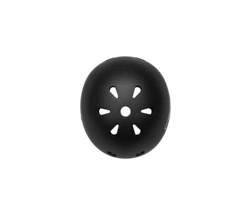 MoMi Mimi Dziecięcy Kask Rowerowy Czarny Matowy