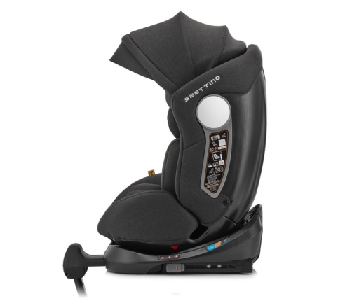 Sesttino Hexagon Pro i-SizeFotelik Samochodowy Black 0-36 kg