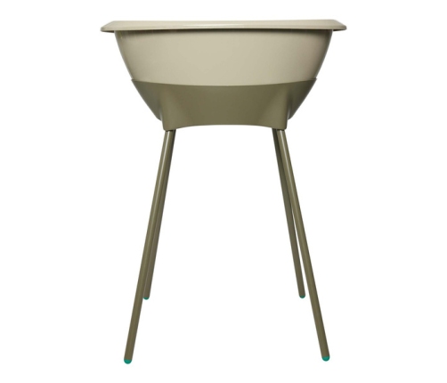 Luma Zestaw Kąpielowy 8 Elementów Wanienka i Akcesoria Olive Green