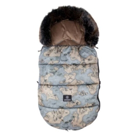 Makaszka Śpiworek Premium Do Wózka 12-36m Treasure Islands