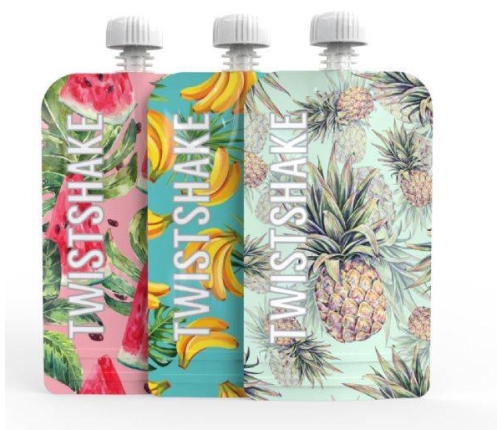 Twistshake Zestaw Zastawa Stołowa Dla Dziecka  Dziewczynka