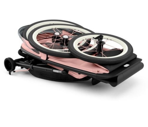 Cybex Avi Sport Collection Silver Pink Sporta Ratiņi