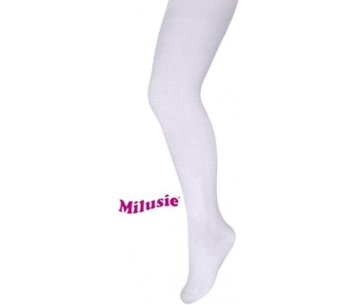 Milusie Rajstopy Dziewczęce Gładkie Mix Kolorów 104-110