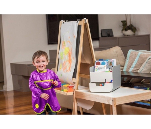 B.Box Fartuszek-śliniaczek wodoodporny z rękawami Ocean Breeze