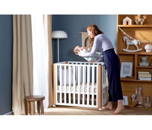 Kinderkraft Koya Łóżeczko Dostawne Kojec 4w1