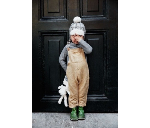 Elodie Details  Czapka Zimowa 0-6 m-cy Paris Check