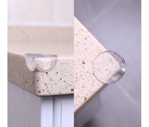 Safe Teddy Przezroczyste Osłony Na Narożniki z Klejem 4 szt.