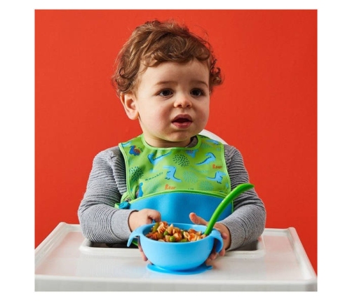 B.Box Silikonowa Miseczka Z Łyżką Ocean Breeze