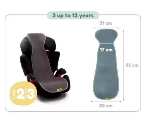 Дышащий Вкладыш для автокресел 15-36 кг и колясок AeroMoov Air Layer Lilac