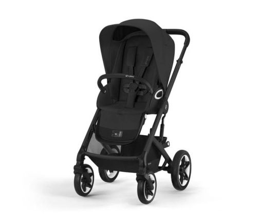 Cybex Talos S Lux Wózek Głęboko-Spacerowy Rama Czarna Moon Black