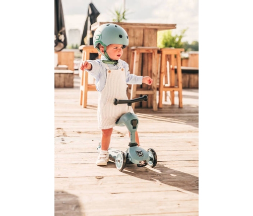 Skrejritenis Bērniem ar sēdekli Scootandride Highwaykick 2in1 Steel