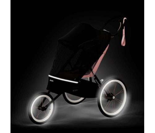 Cybex Avi Wózek Spacerowy Do Biegania Cybex Sports Powder Pink by Anna Lewandowska 2023