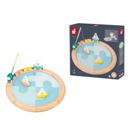 Развивающий пазл-трасса Janod Bolid Sailing Boat Circuit Развивающий пазл-трасса Janod Bolid Sailing Boat Circuit