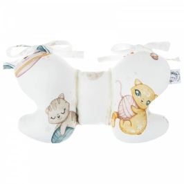 Bonjour Cherie Bambusowa Poduszka Motylek Kotki