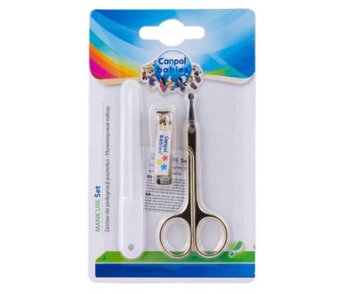 Canpol Zestaw: Nożyczki, Cążki, Pilniczek 9/809