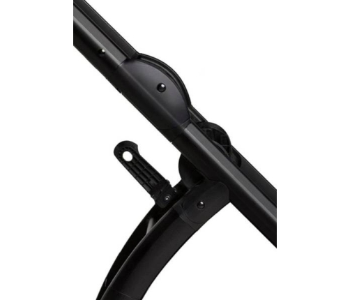 Muuvo Trick Jet Black Bērnu rati 2in1