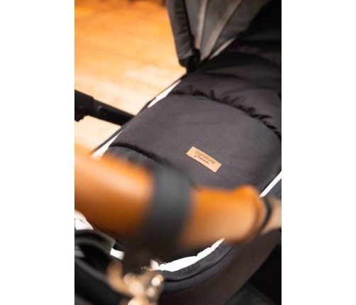 Bērnu ratu guļammaiss Joie Black Signature by Beztroska + mammas soma