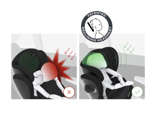 Cybex Pallas G I-Size Moon Black 2023 Bērnu autosēdeklis 9-50 kg + Vasaras pārvalks