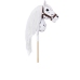 Hoppihorse Koń na Kiju Hobby Horse A4 Biały 64cm