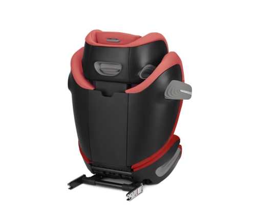 Cybex Solution S2 I-Fix Hibiscus Red 2023 Bērnu autosēdeklis 15-50 kg + Vasaras pārvalks