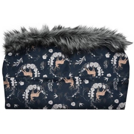 Uniwersalna Mufka Do Wózka MF-03 Czarny Jeleń Uniwersalna Mufka Do Wózka MF-03 Czarny Jeleń