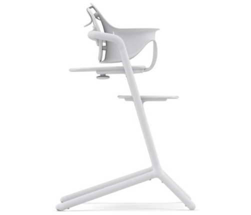 Cybex Lemo Krzesełko do Karmienia 3w1 +  Komfortowa Wkładka All White