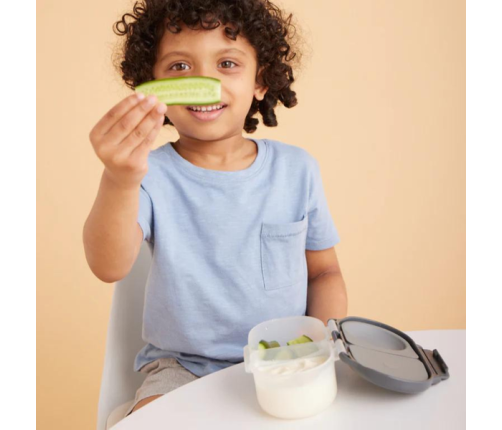 B.box Snackbox Pojemnik Na Przekąski Graphite