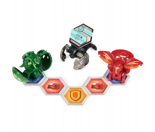 Spin Master Bakugan Legends Figurki Bitewne Transformujące 3w1 Tretorus Karty Żetony