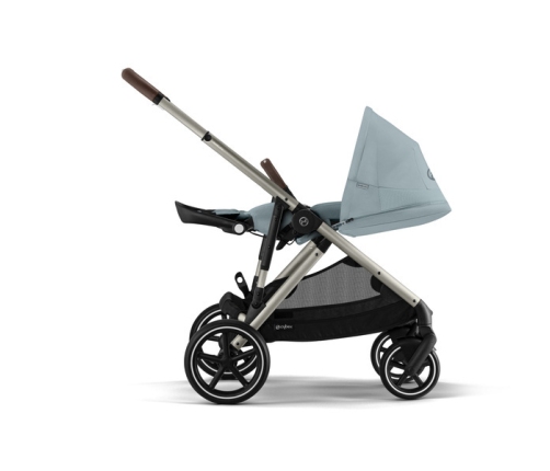 Cybex Gazelle S Sky Blue/Taupe Коляска для двойняшек
