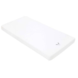 Piapimo SleepSweet Prześcieradło Do Łóżeczka z Haftem 60 x 120 cm Białe