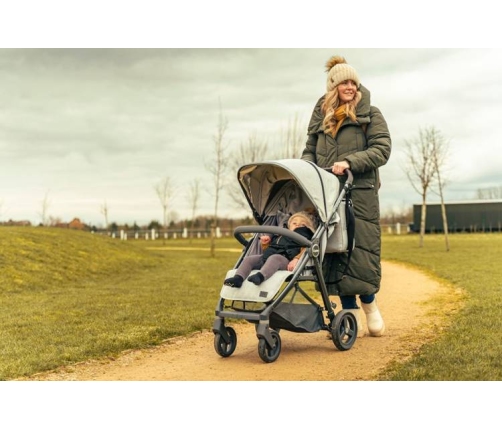 Oyster Zero Gravity Wózek Spacerowy Moon Jasny Szary