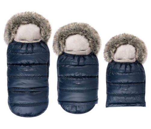 Zaffiro Grow Up 2.0 Śpiwór Do Wózka Plusz Pastel Navy Blue