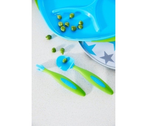 B.Box Pierwsze sztućce dla niemowląt Boysenberry